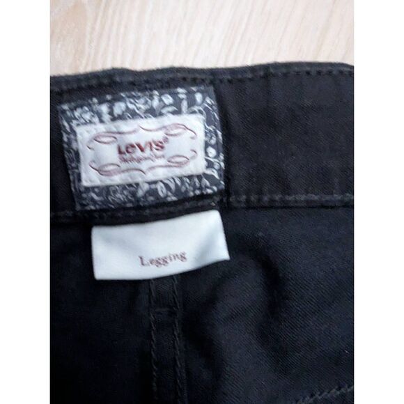 Levi Black Jeggings Leggings NWT - Picture 6 of 7